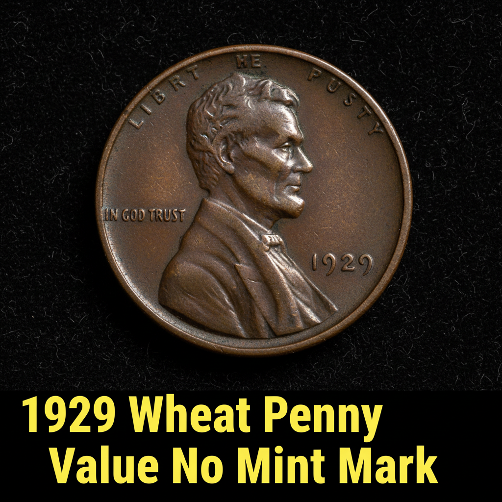 1929 wheat penny value no mint mark what its wort