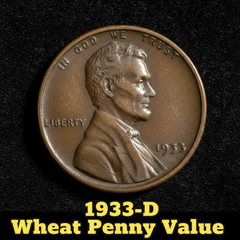 1933 d wheat penny value and what your coin could