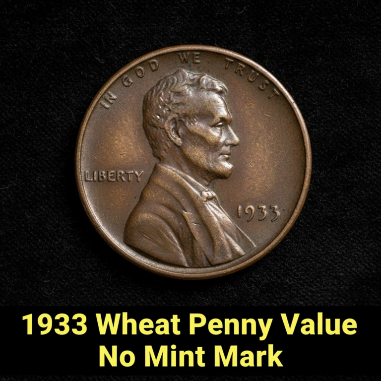 1933 wheat penny value no mint mark what is it wor