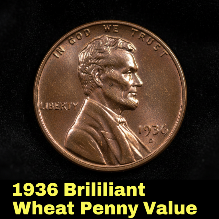 1936 brilliant wheat penny value what its worth a