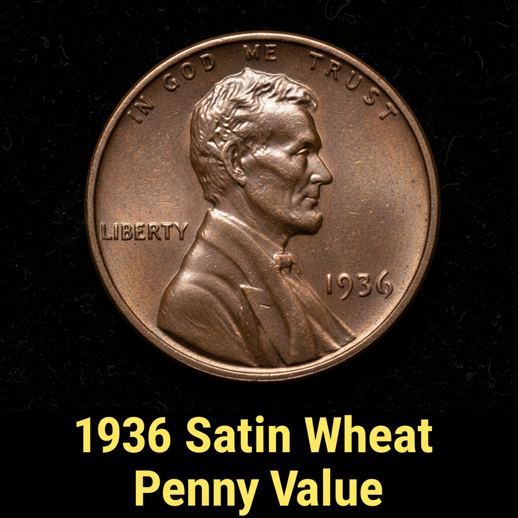 1936 satin wheat penny value what collectors are p