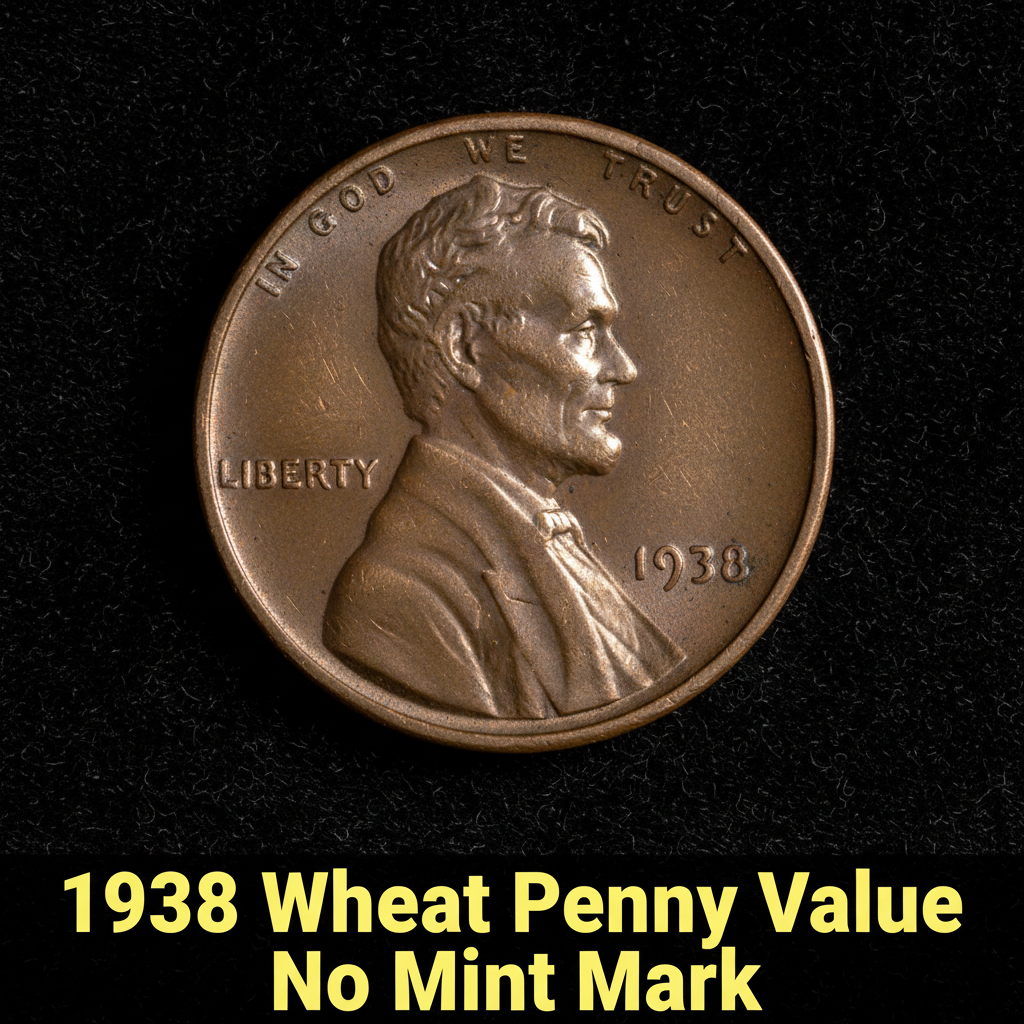 1938 wheat penny value no mint mark what is it wor