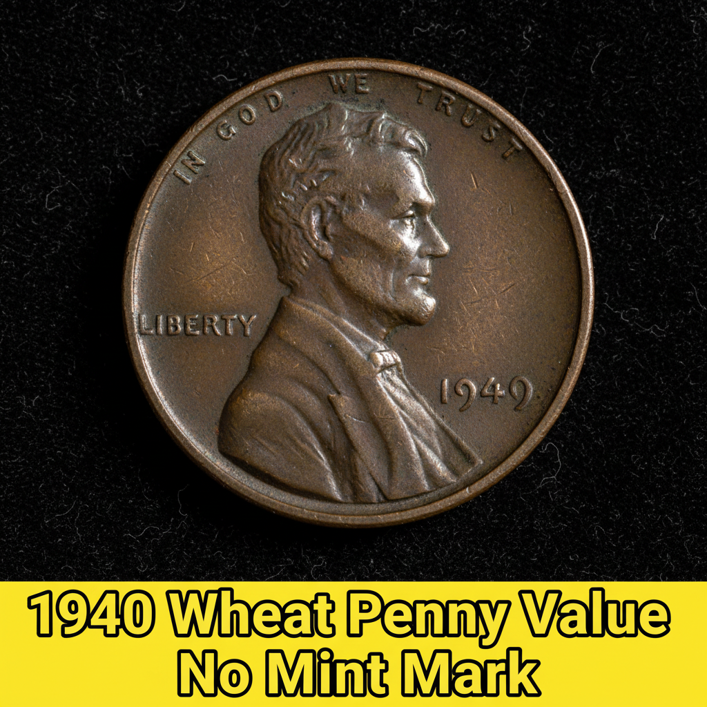 1940 wheat penny value no mint mark what is it wor