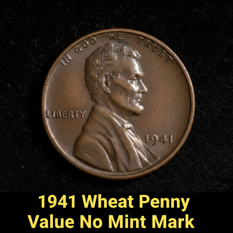 1941 wheat penny value with no mint mark and what 