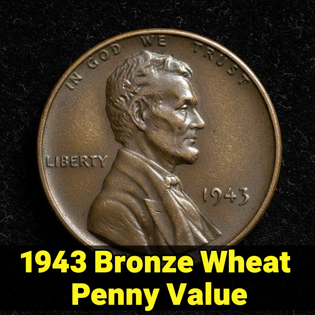 1943 bronze wheat penny value what this rare warti