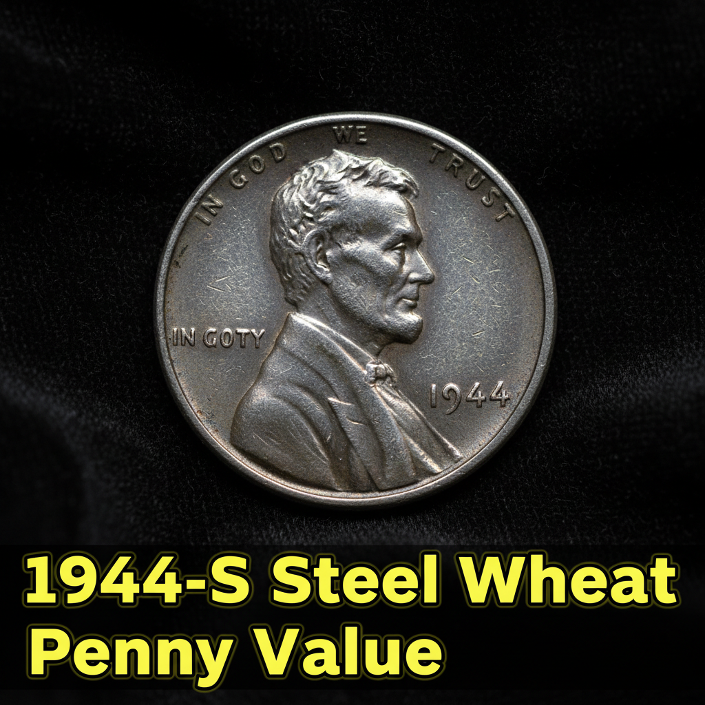 1944 s steel wheat penny value what this rare wart
