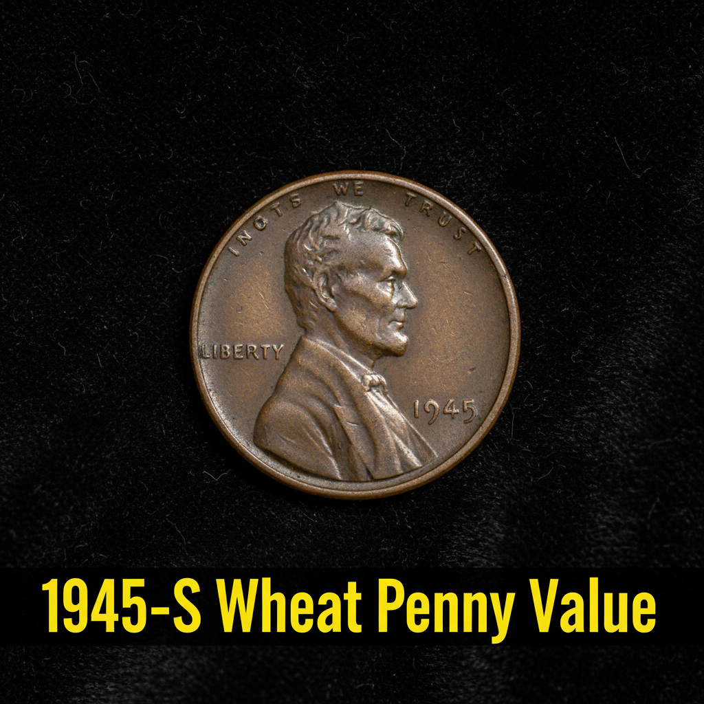 1945 s wheat penny value guide how much is it wort