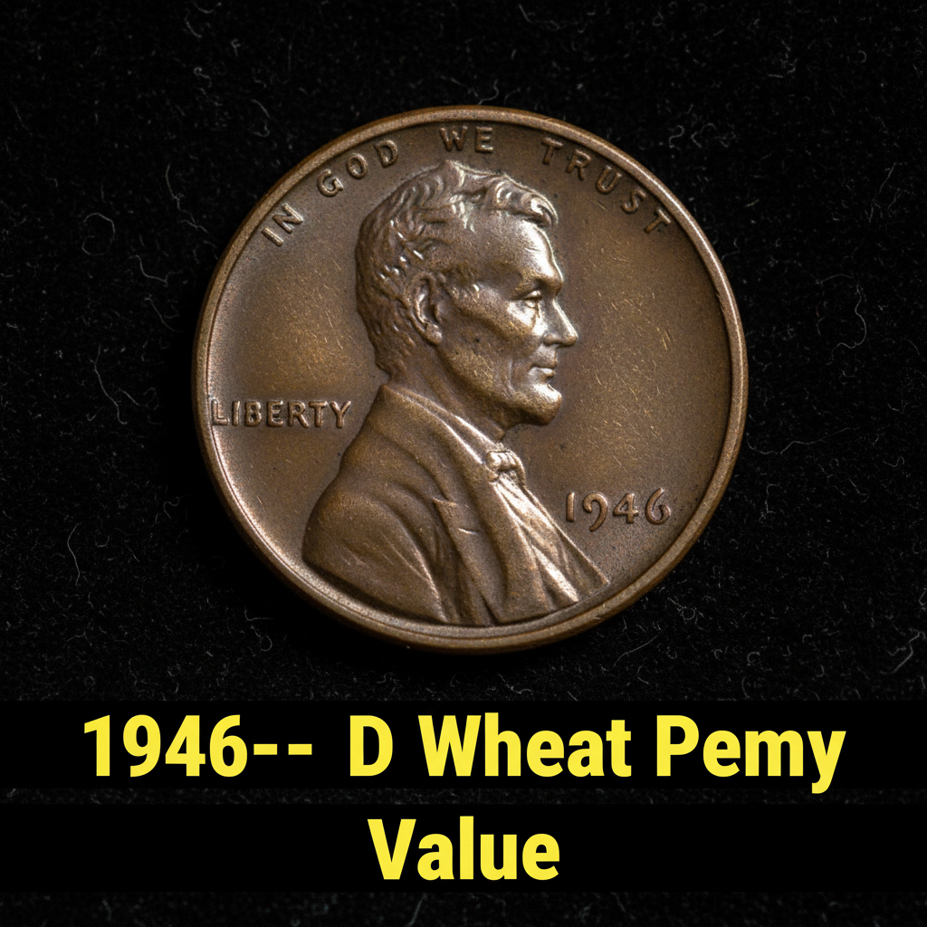 1946 d wheat penny value what is this denver coin