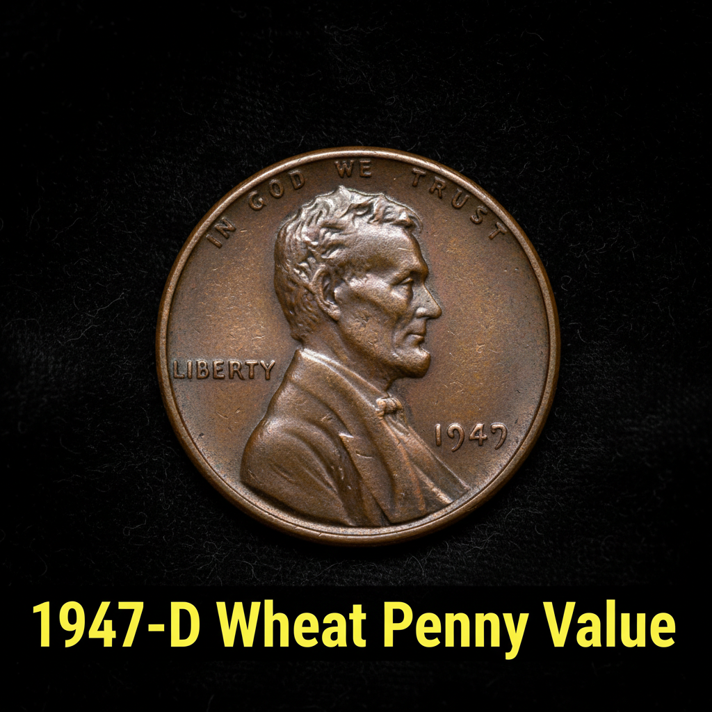 1947 d wheat penny value what its worth and why c