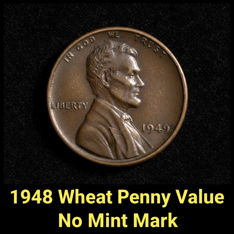 1948 wheat penny value no mint mark what is it wor