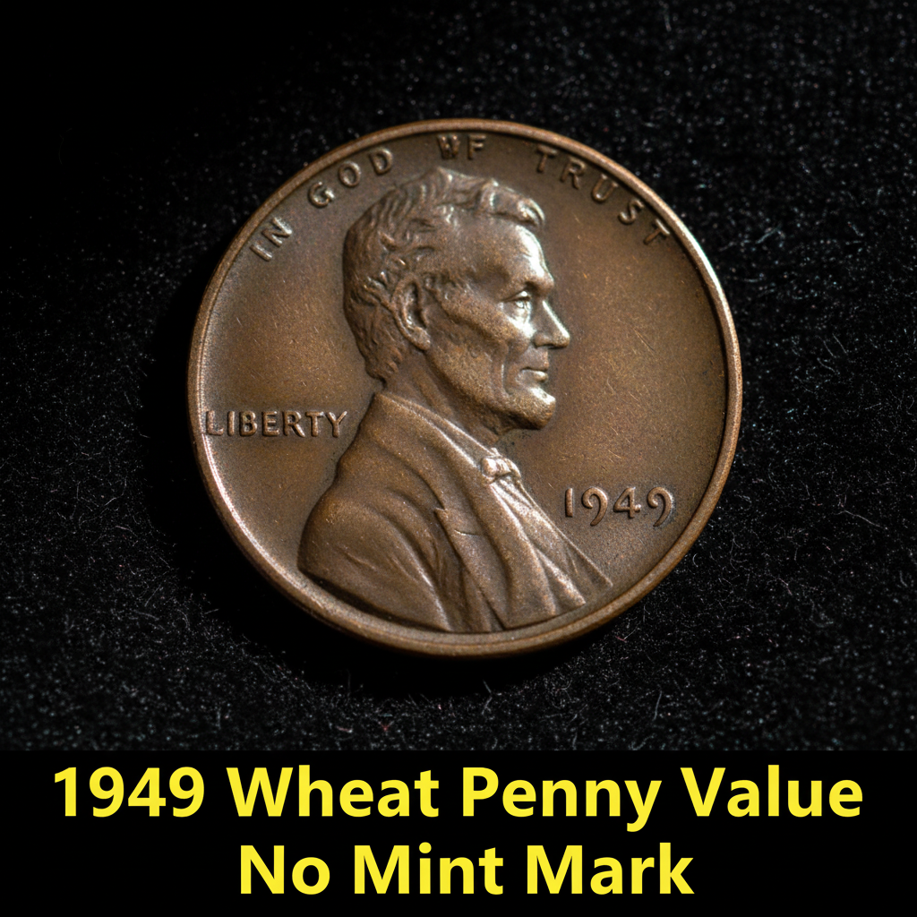1949 wheat penny value no mint mark what is it wor