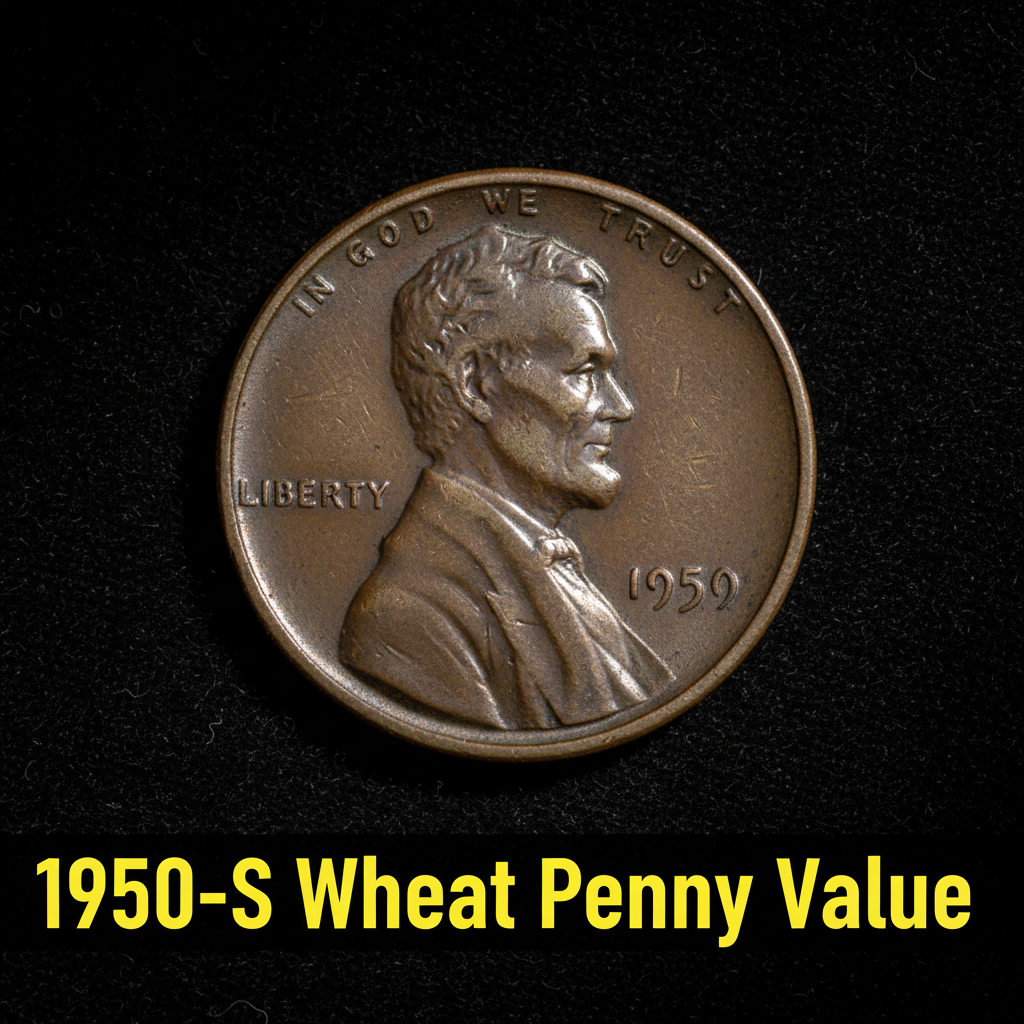 1950 s wheat penny value guide how much is it wort