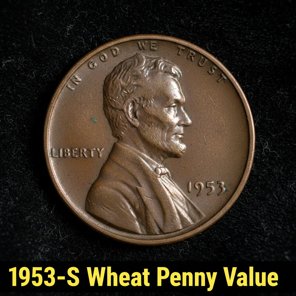 1953 s wheat penny value guide how much is it wort