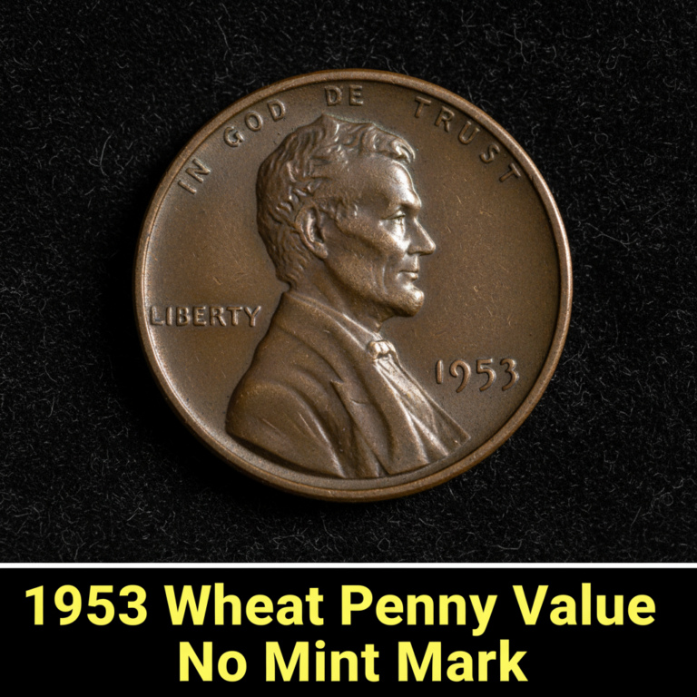 1953 wheat penny value no mint mark what its wort