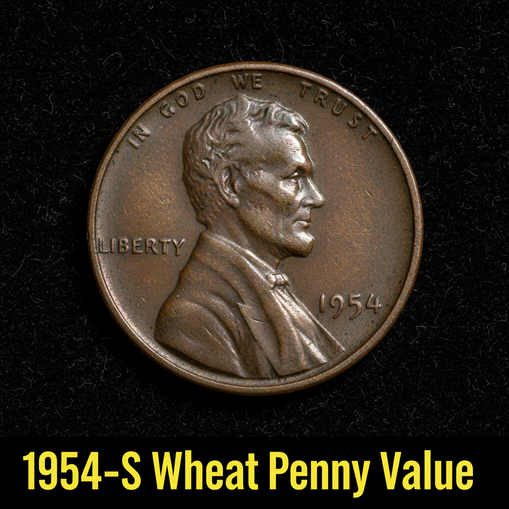 1954 s wheat penny value how much is your san fran