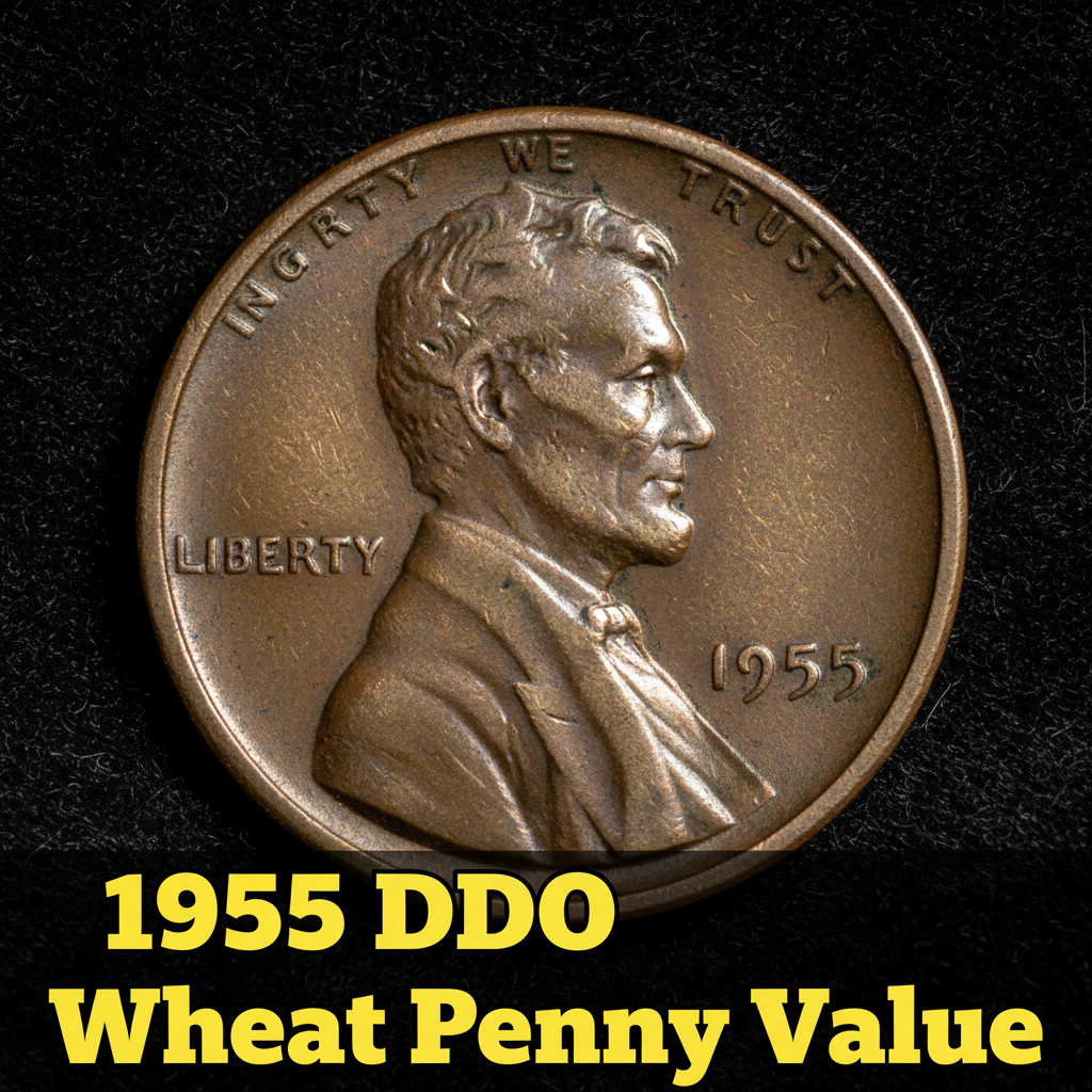 1955 ddo wheat penny value guide what this rare do