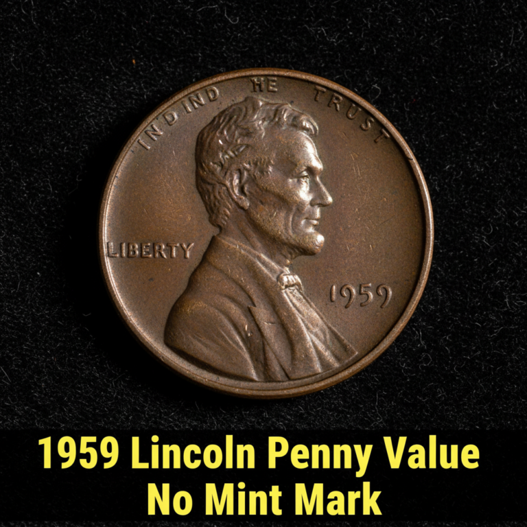 1959 lincoln penny value no mint mark what its re