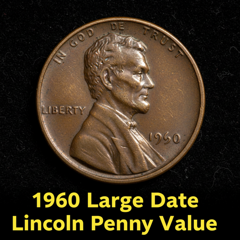 1960 large date lincoln penny value and what it co