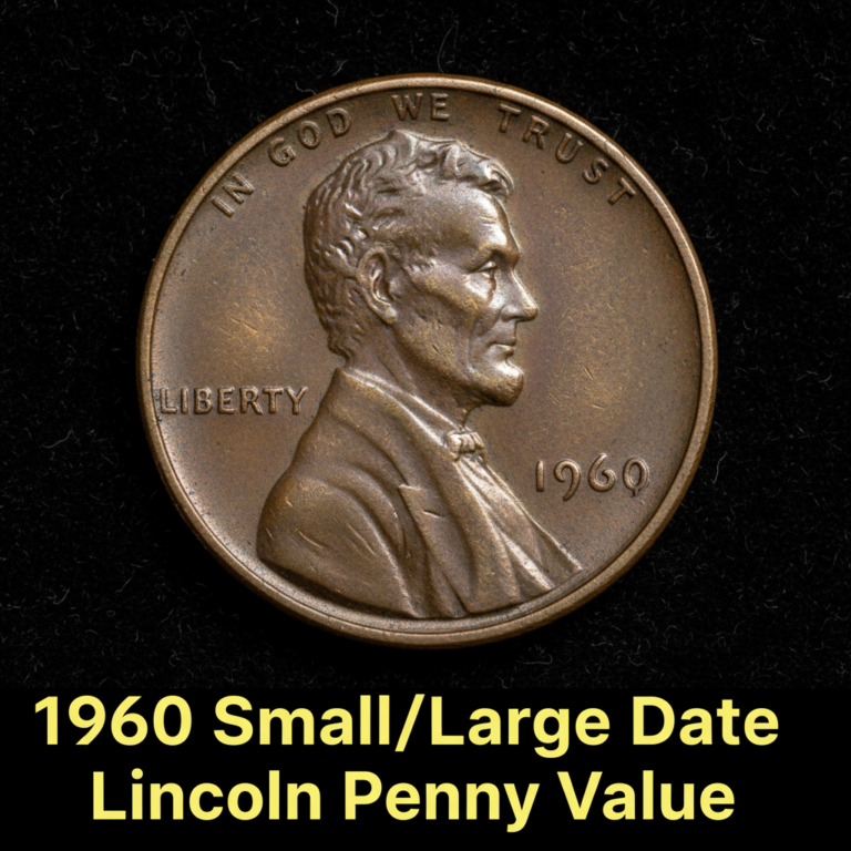 1960 lincoln penny value guide small date vs large