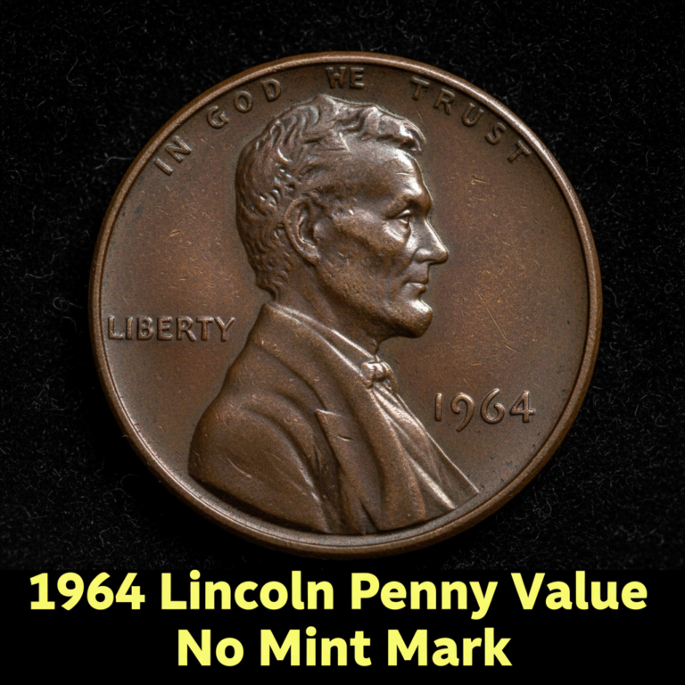 1964 lincoln penny value no mint mark and what it