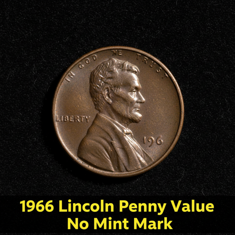 1966 lincoln penny value no mint mark what its wo