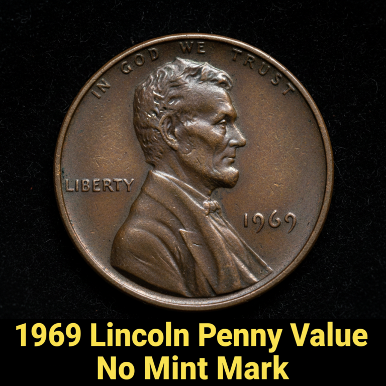 1969 lincoln penny value with no mint mark and wha