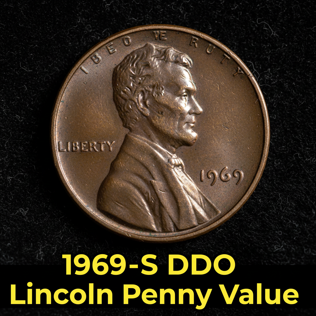 1969 s ddo lincoln penny value what this rare doub