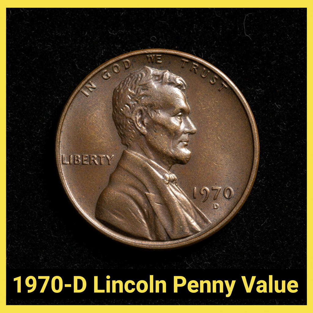 1970 d lincoln penny value guide how much is it wo