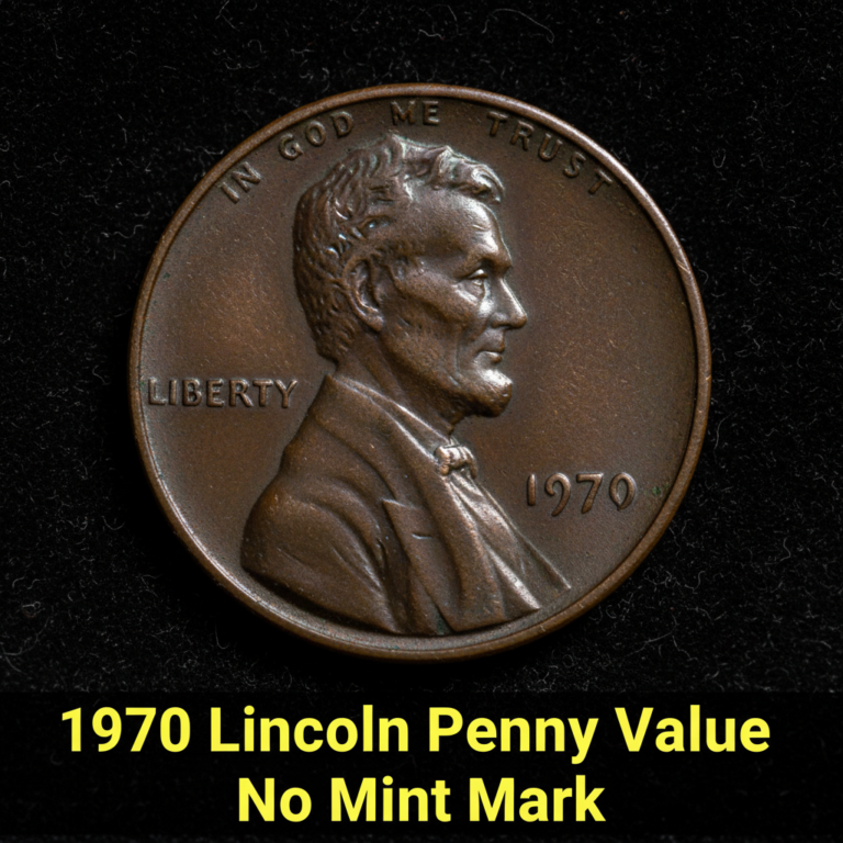 1970 lincoln penny value no mint mark and what it