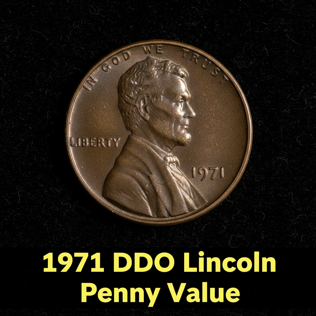 1971 ddo lincoln penny value guide what this rare