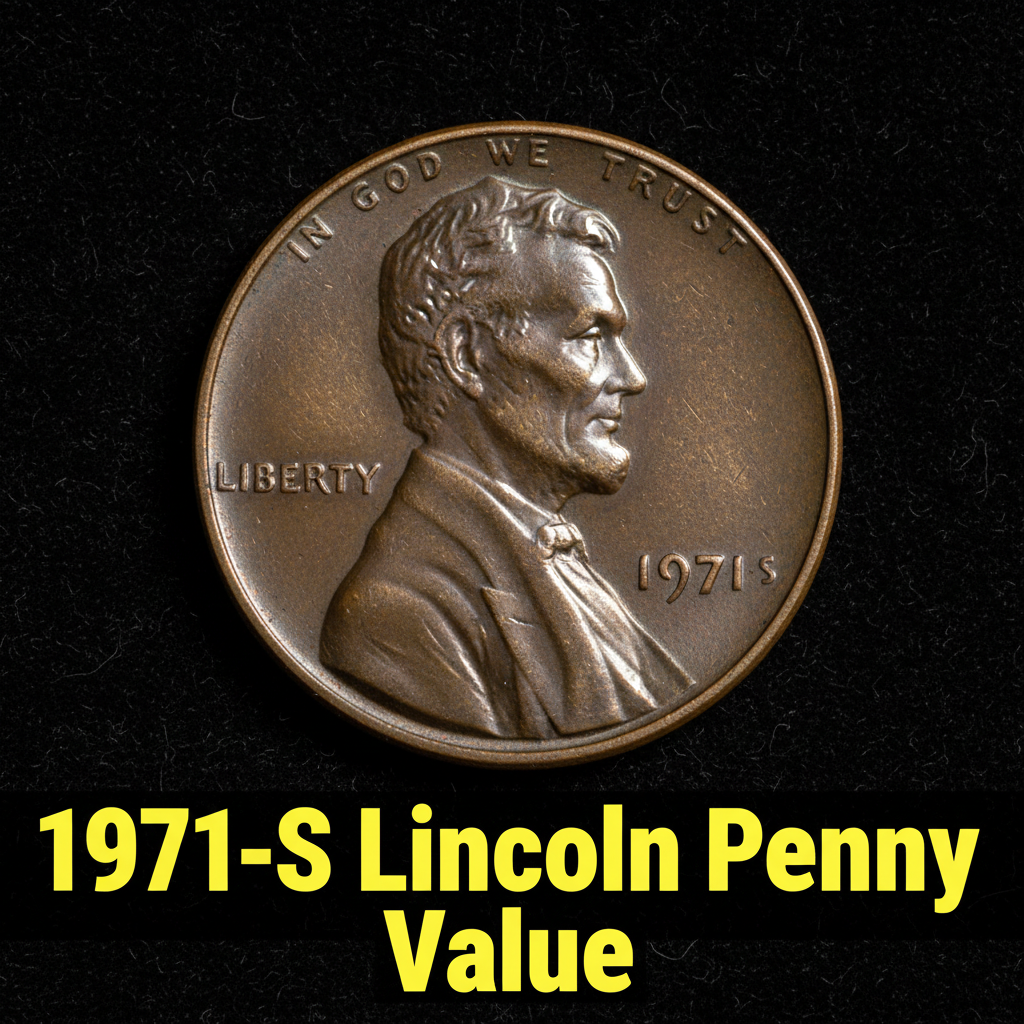 1971 s lincoln penny value what its really worth