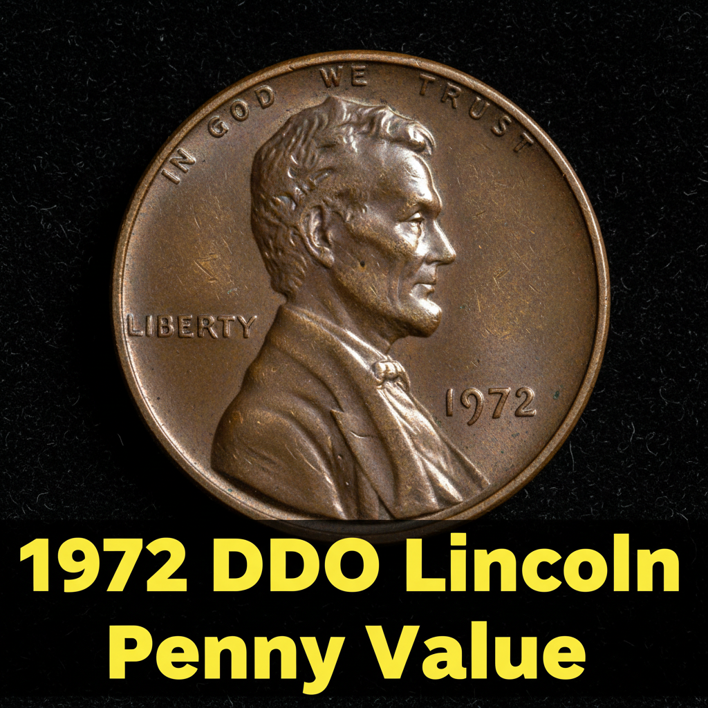 1972 ddo lincoln penny value what its really wort