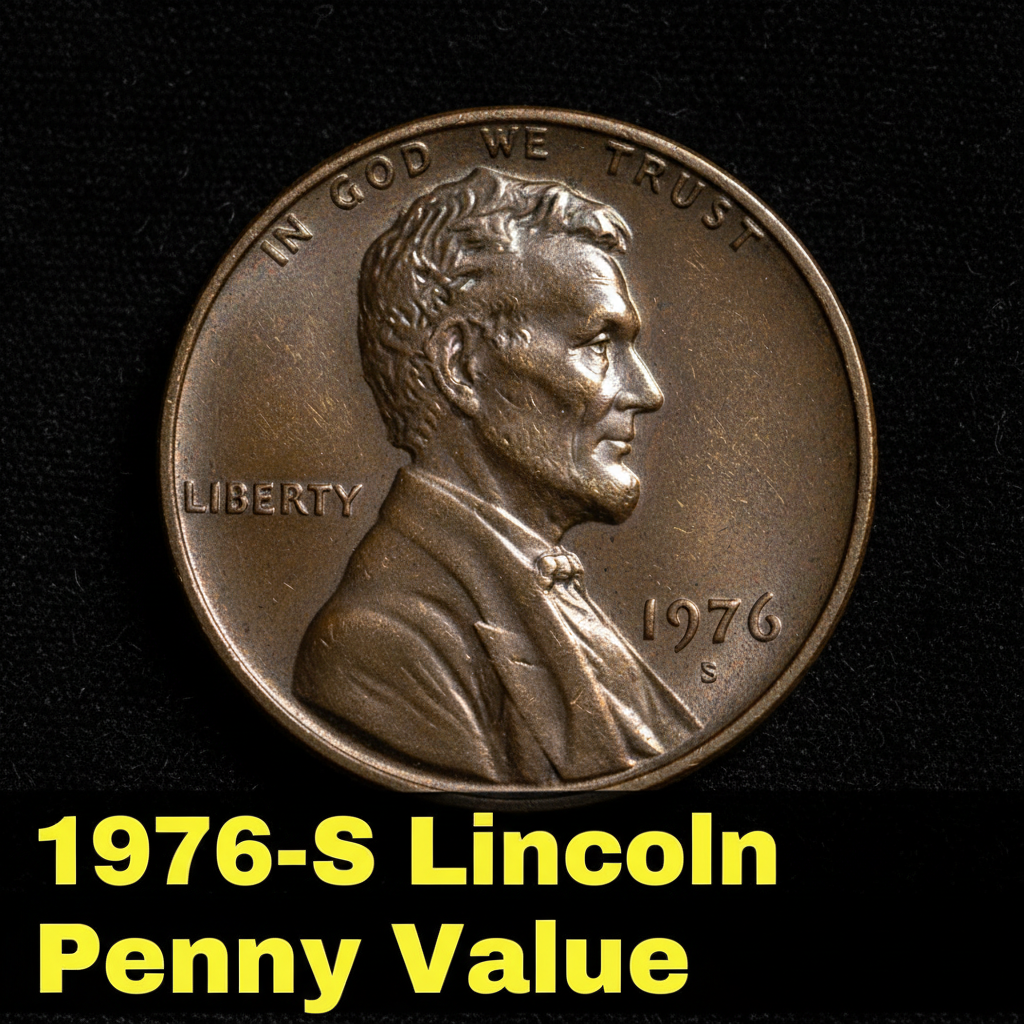 1976 s lincoln penny value what its worth and why