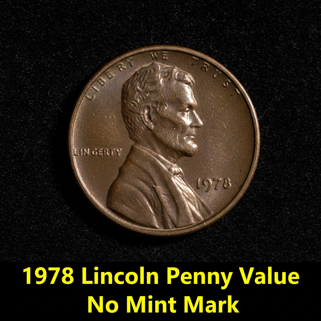 1978 lincoln penny value no mint mark what its wo