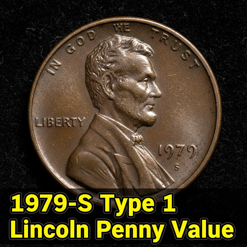 1979 s type 1 lincoln penny value and what collect