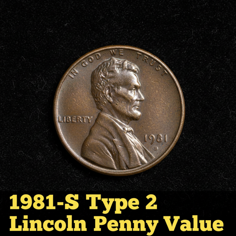 1981 s type 2 lincoln penny value what its really