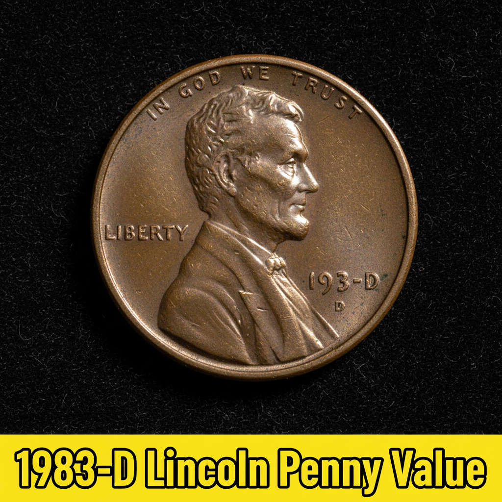 1983 d lincoln penny value guide how much is it wo