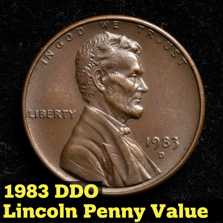 1983 ddo lincoln penny value guide how much is it 