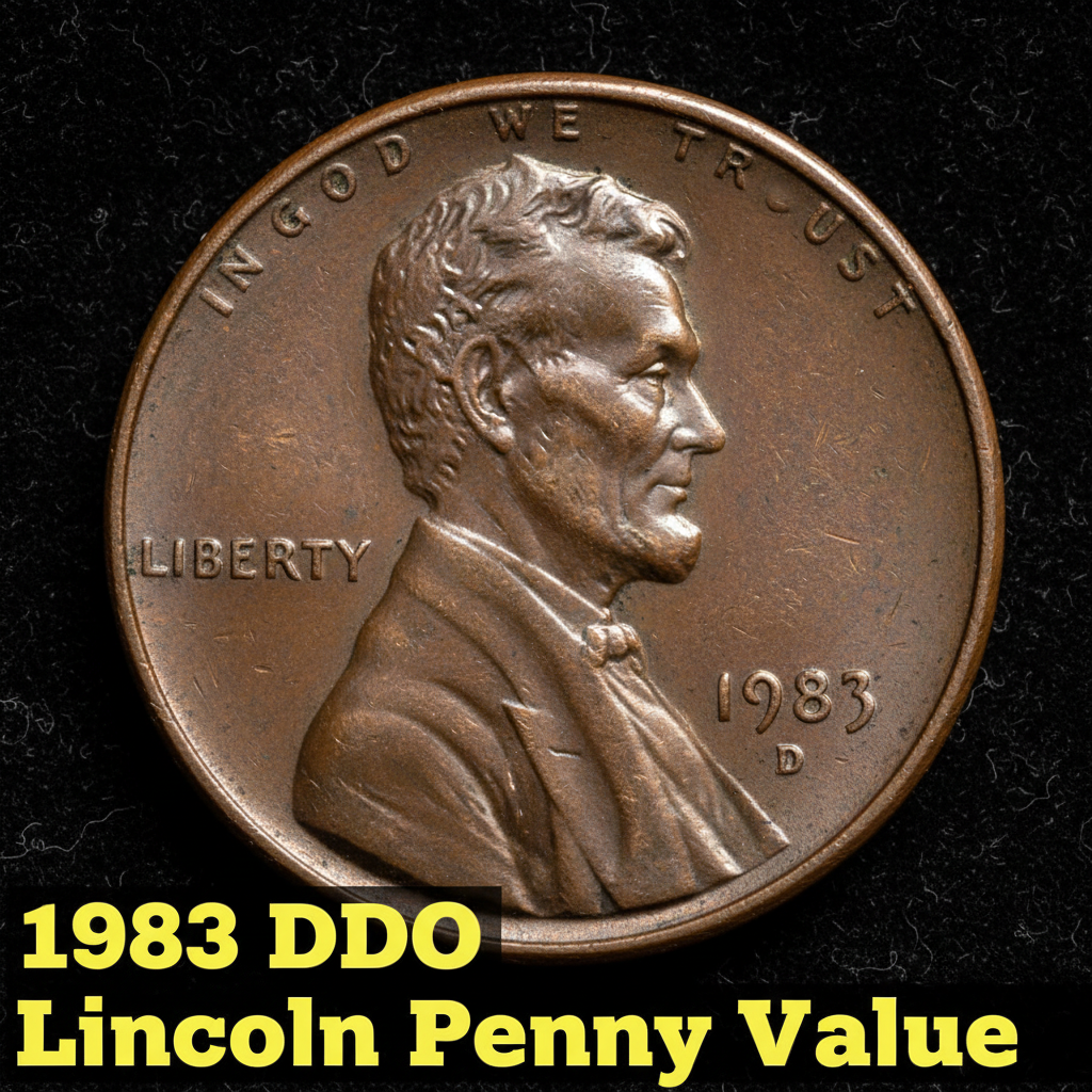 1983 ddo lincoln penny value guide how much is it