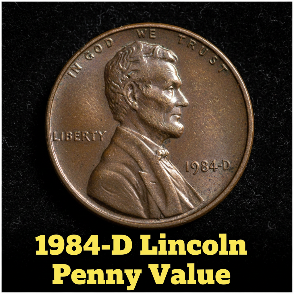 1984 d lincoln penny value guide what its worth t