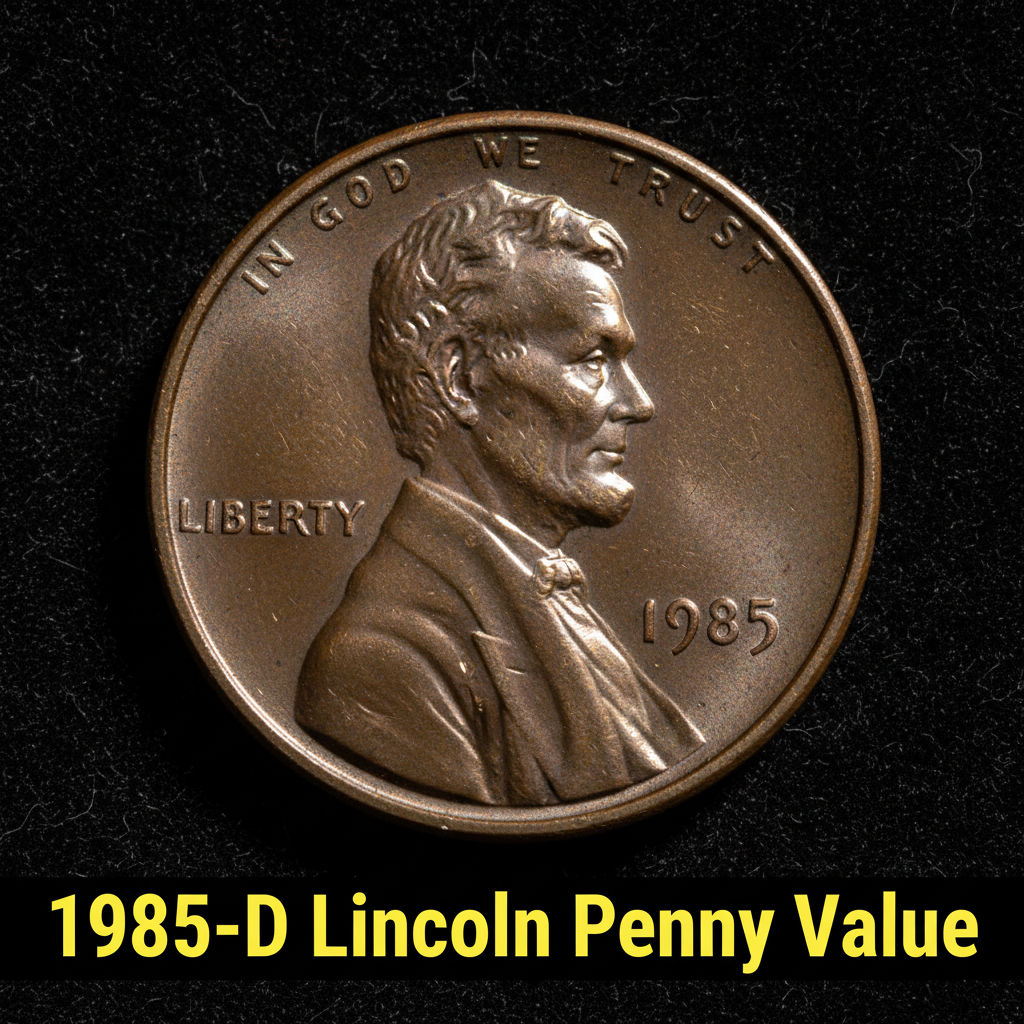 1985 d lincoln penny value what its really worth