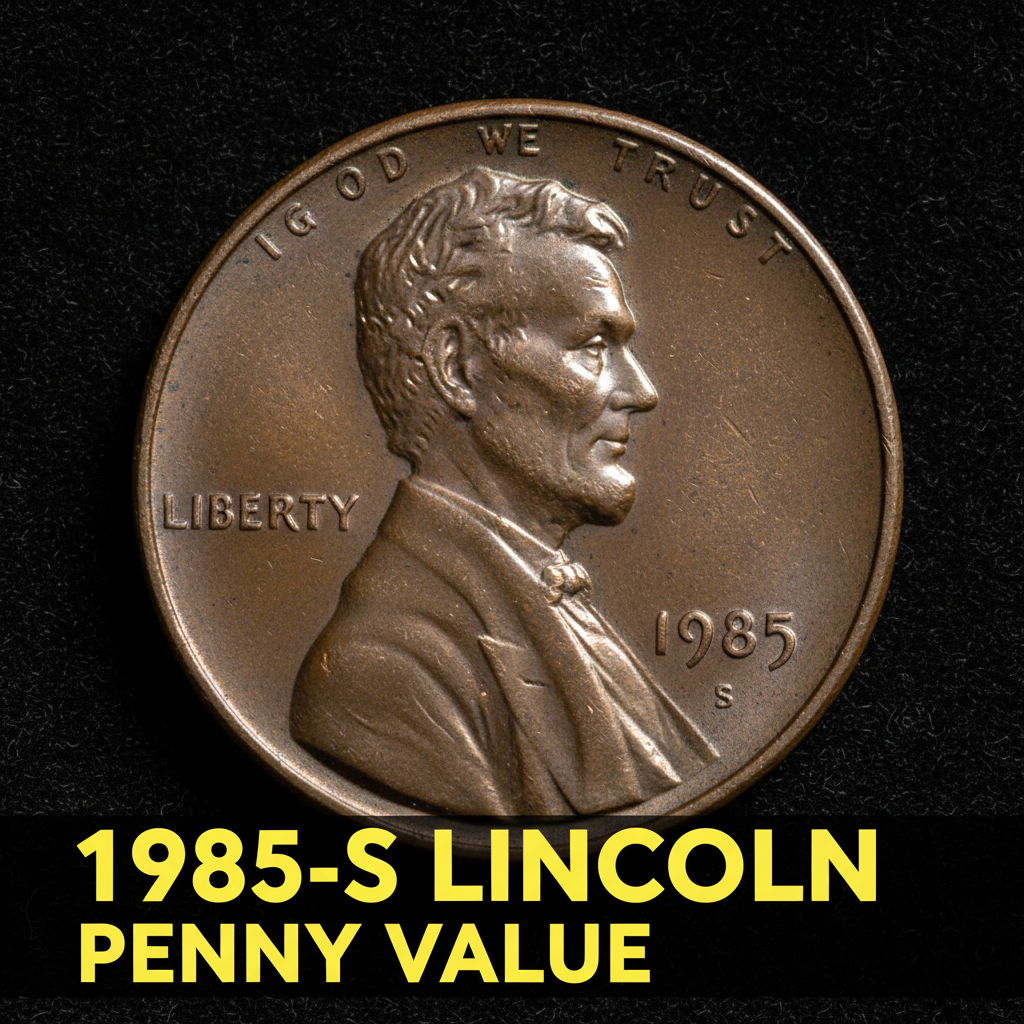 1985 s lincoln penny value what its worth and why