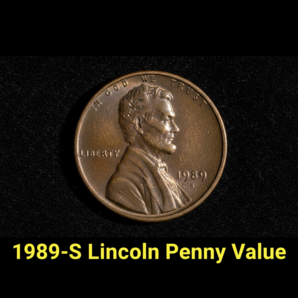 1989 s lincoln penny value guide how much is your