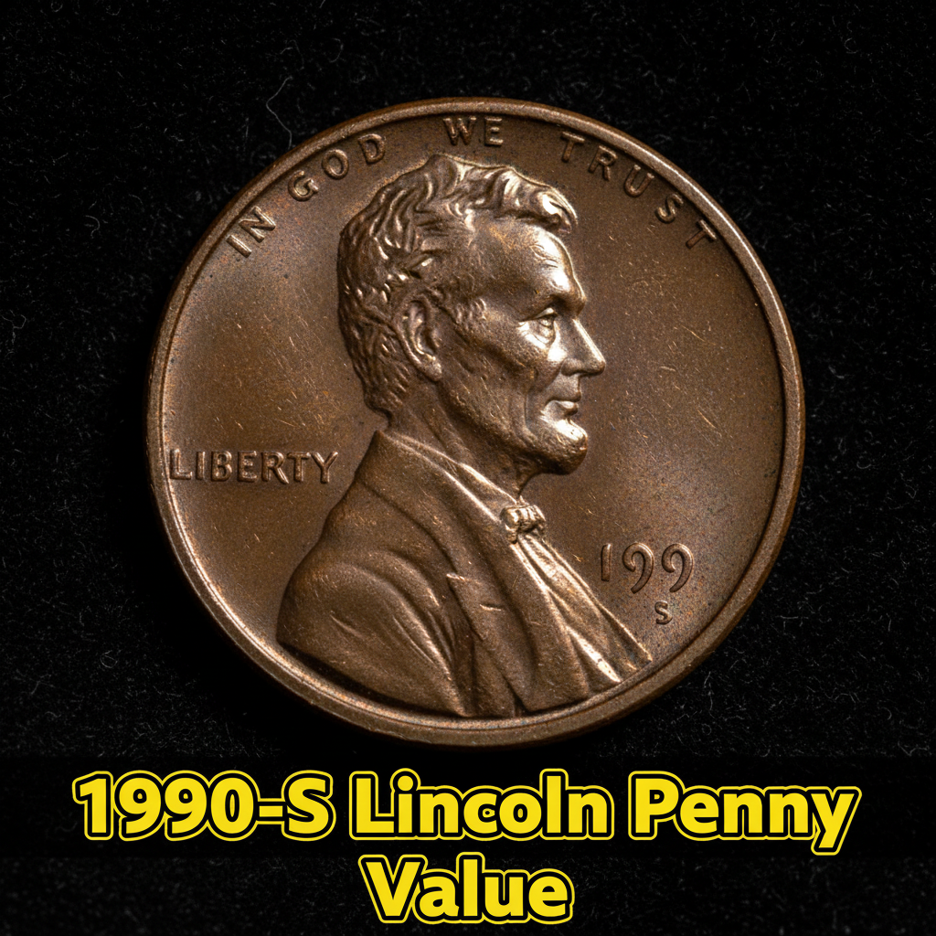 1990 s lincoln penny value what its worth and why