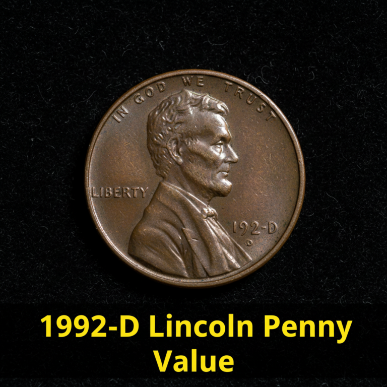 1992 d lincoln penny value guide how much is it wo