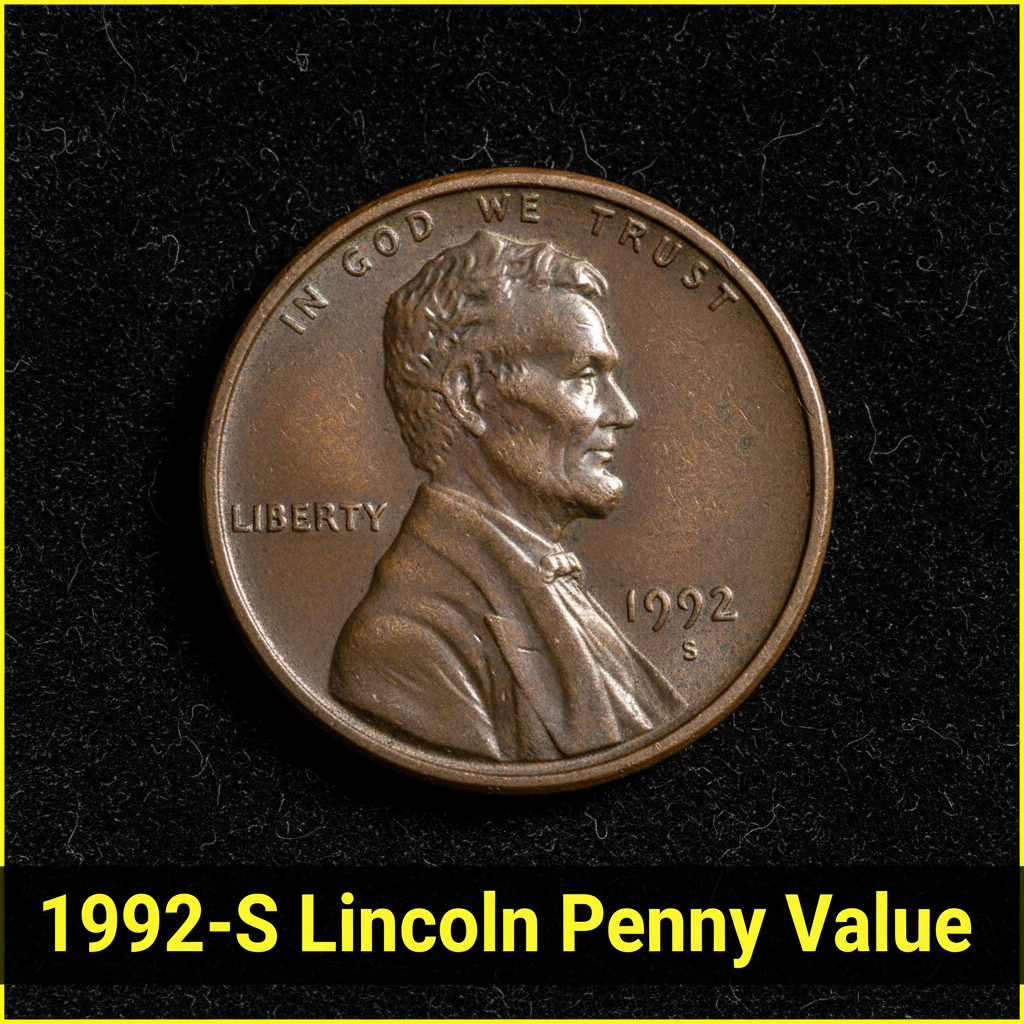 1992 s lincoln penny value what its really worth