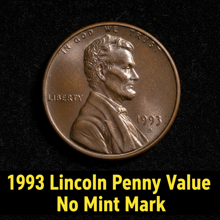 1993 lincoln penny value no mint mark what its wo