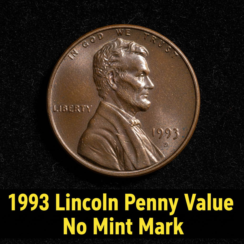 1993 lincoln penny value no mint mark what its wo