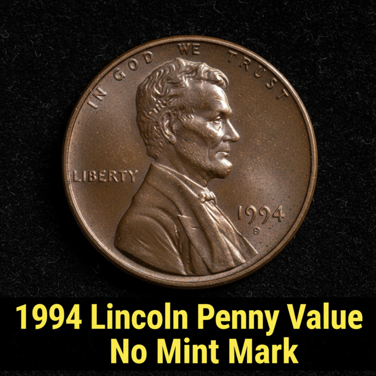 1994 lincoln penny value with no mint mark what is