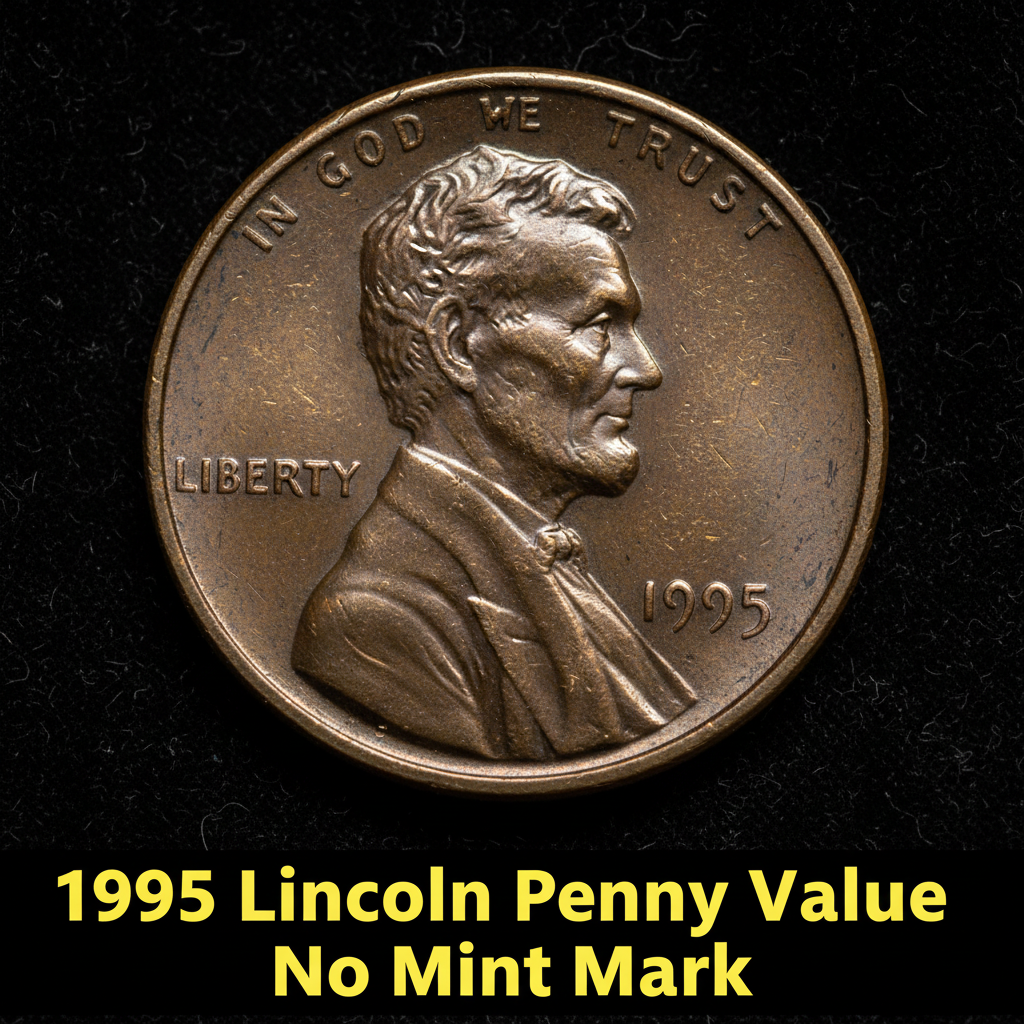 1995 lincoln penny value no mint mark what its re